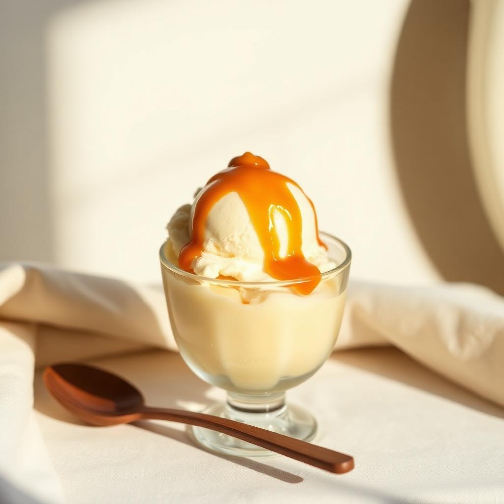 Postre dulce de leche