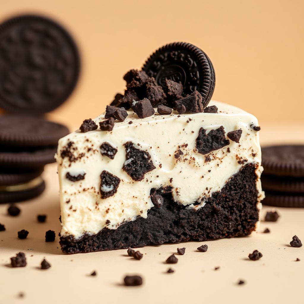 Torta helada Oreo